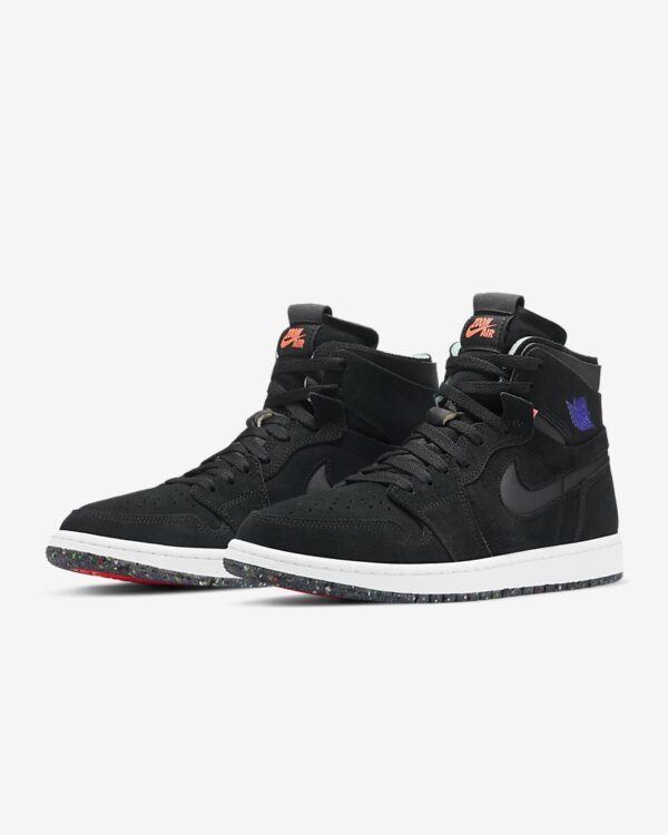 air jordan 1 zoom cmft shoe black 4